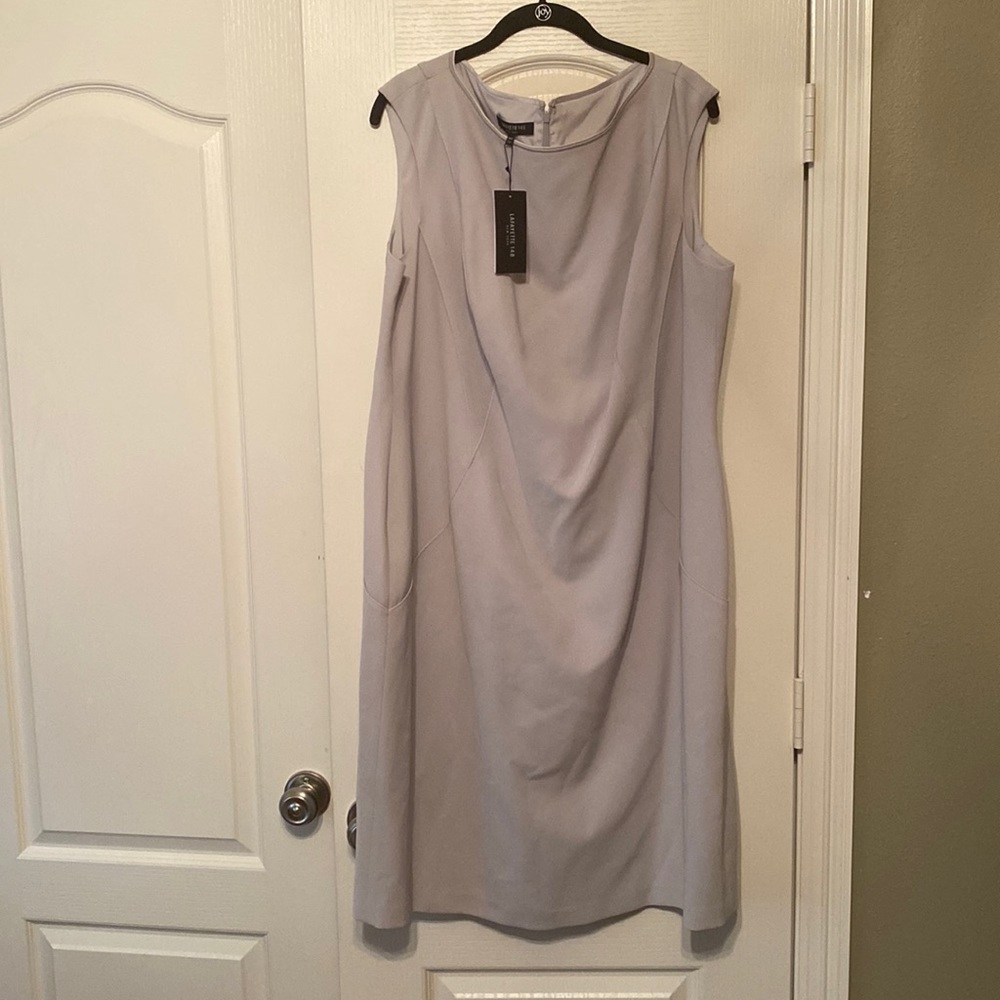 Lafayette 148 sterling colored dress